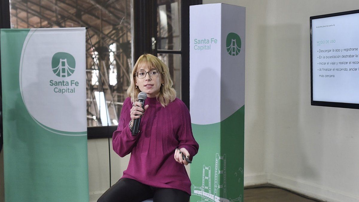 Andrea Zorzón, directora de Movilidad de la Municipalidad de Santa Fe.
