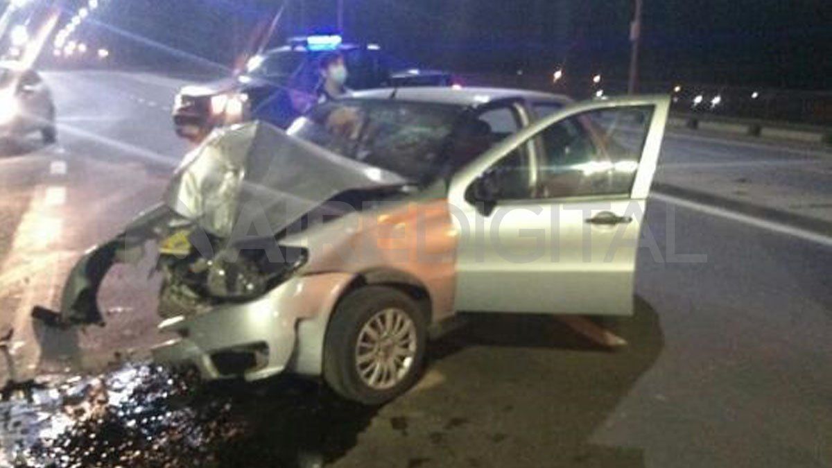 Un accidente sobre el viaducto Oroño impidió el ingreso a la ciudad por