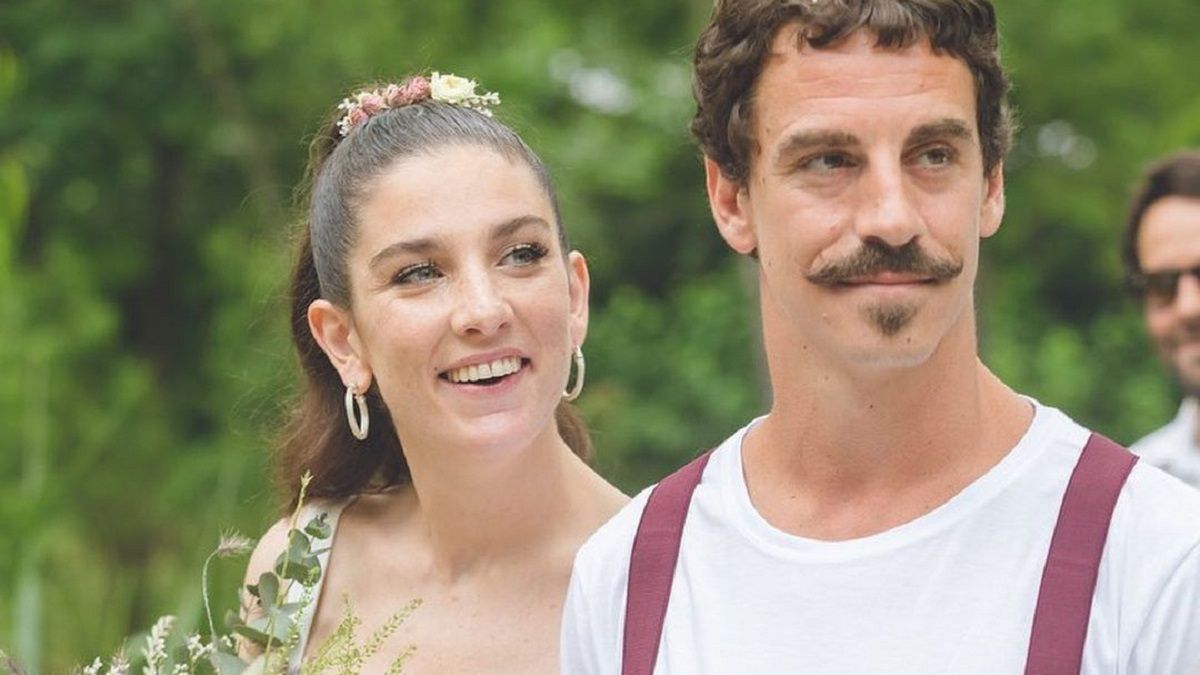 La divertida propuesta de casamiento de Juana Repetto y Sebastián Graviotto .