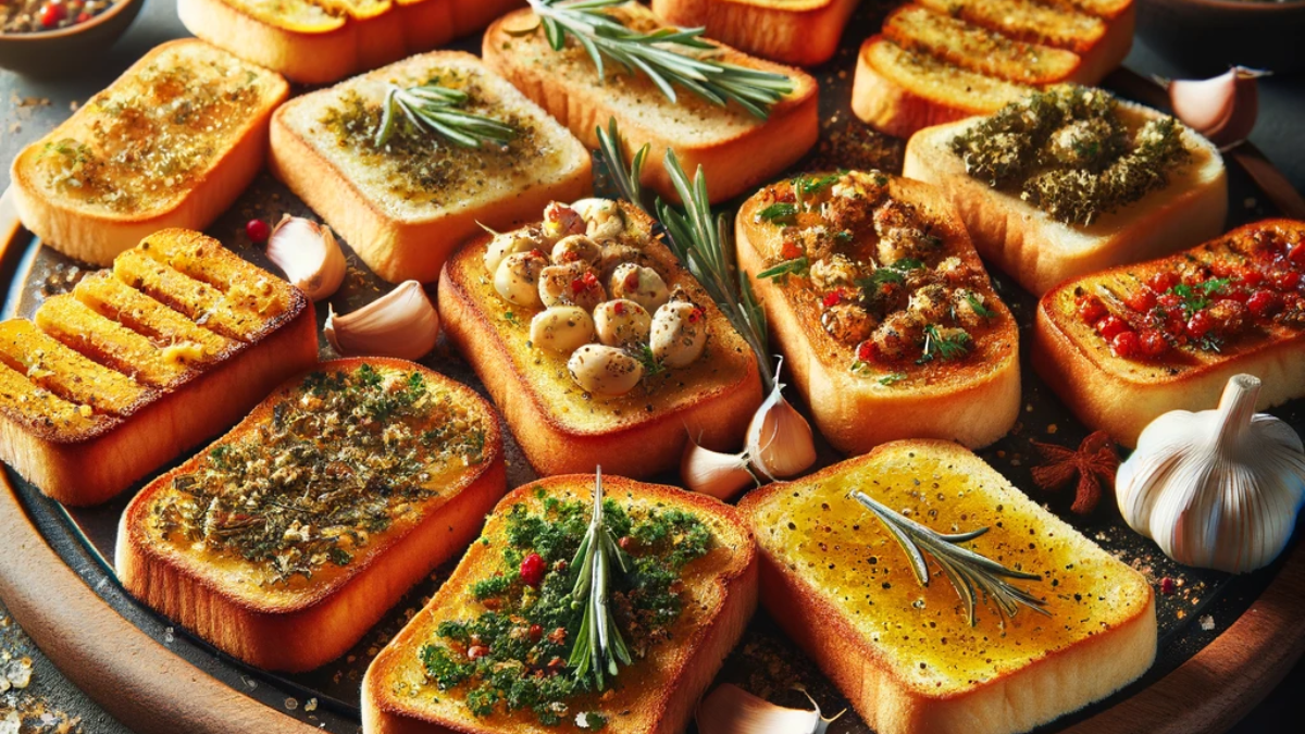 Las tostadas saborizadas son deliciosas y fácil de preparar para disfrutar en Año Nuevo. Las tostadas saborizadas son deliciosas y fácil de preparar para disfrutar en Año Nuevo.