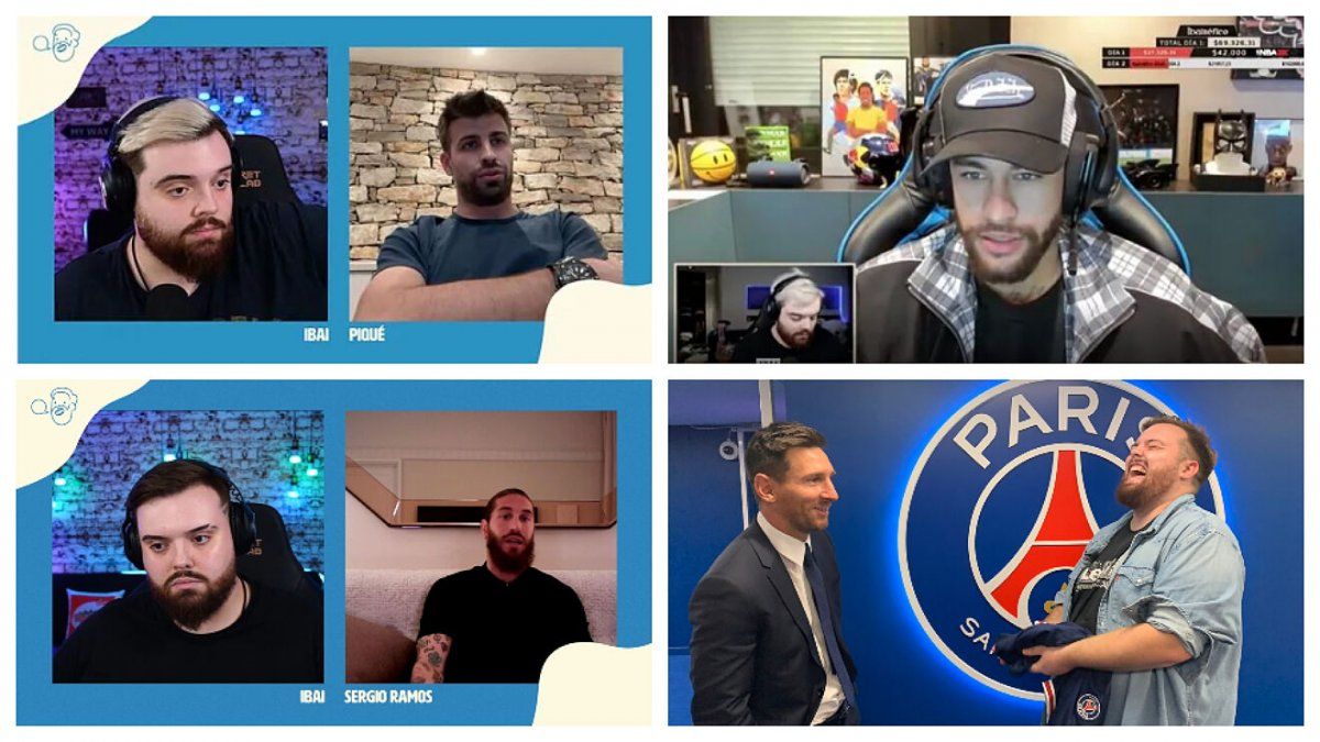 Personalidades del fútbol han accedido a la invitación del streamer Ibai Llanos, a mantener una conversación en su canal de Twitch.