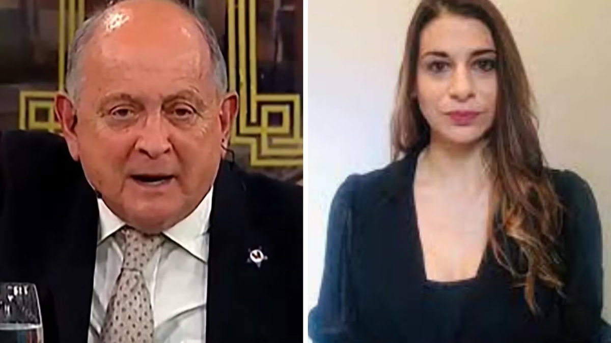Chiche Gelblung cruzó a una de sus panelistas en vivo: No voy a discutir con nazis
