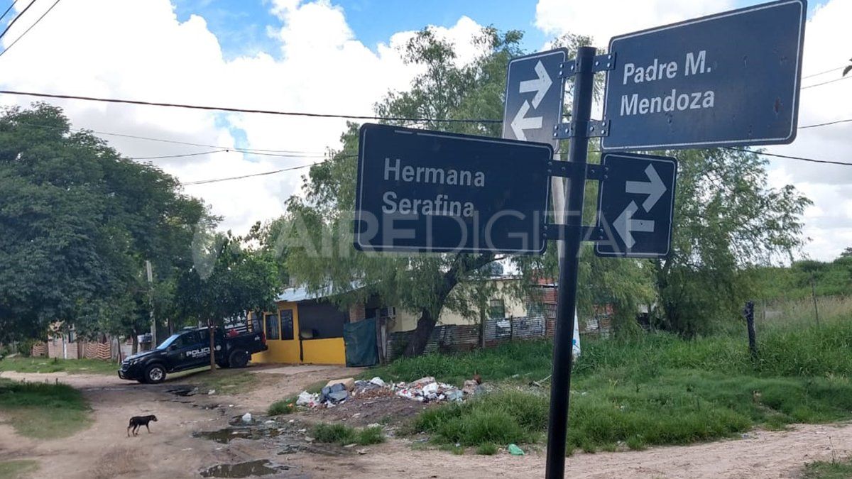 La zona donde ocurri&oacute; el crimen de Luis Comb&iacute;n.