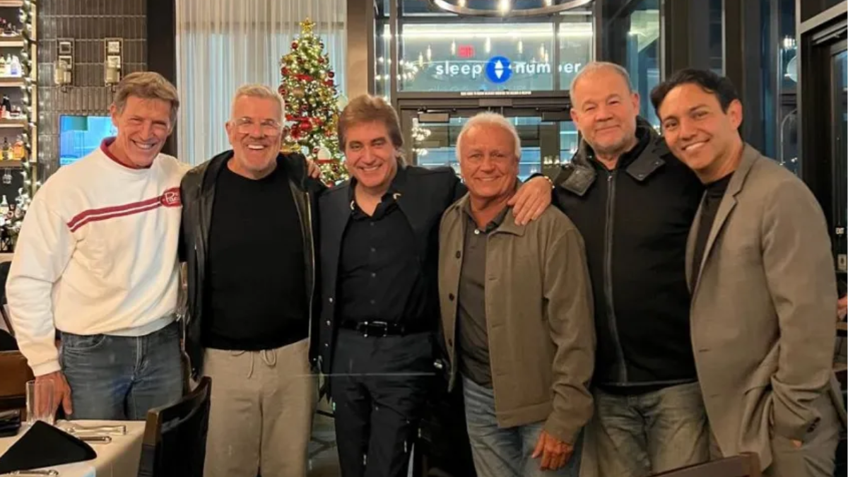 Miguel Del Sel, Rubén Brieva y Darío Volpato se mostraron juntos en Miami. Miguel Del Sel, Rubén Brieva y Darío Volpato se mostraron juntos en Miami.