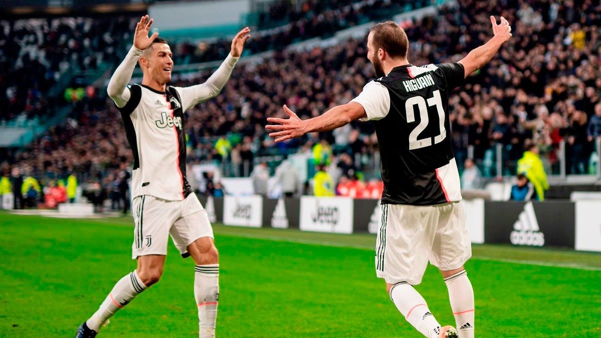 Juventus con tres de Ronaldo, aplastó al Cagliari