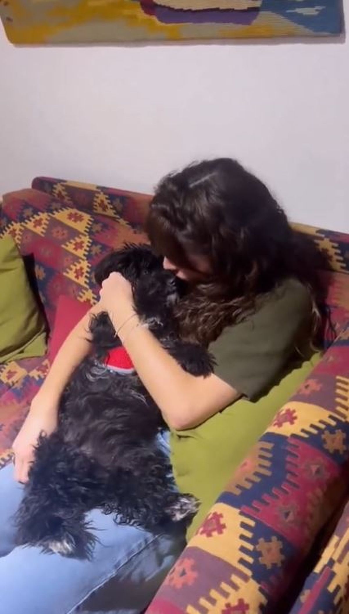 Así de grande está Morita, la perra de Marcos Ginocchio. Así de grande está Morita, la perra de Marcos Ginocchio.