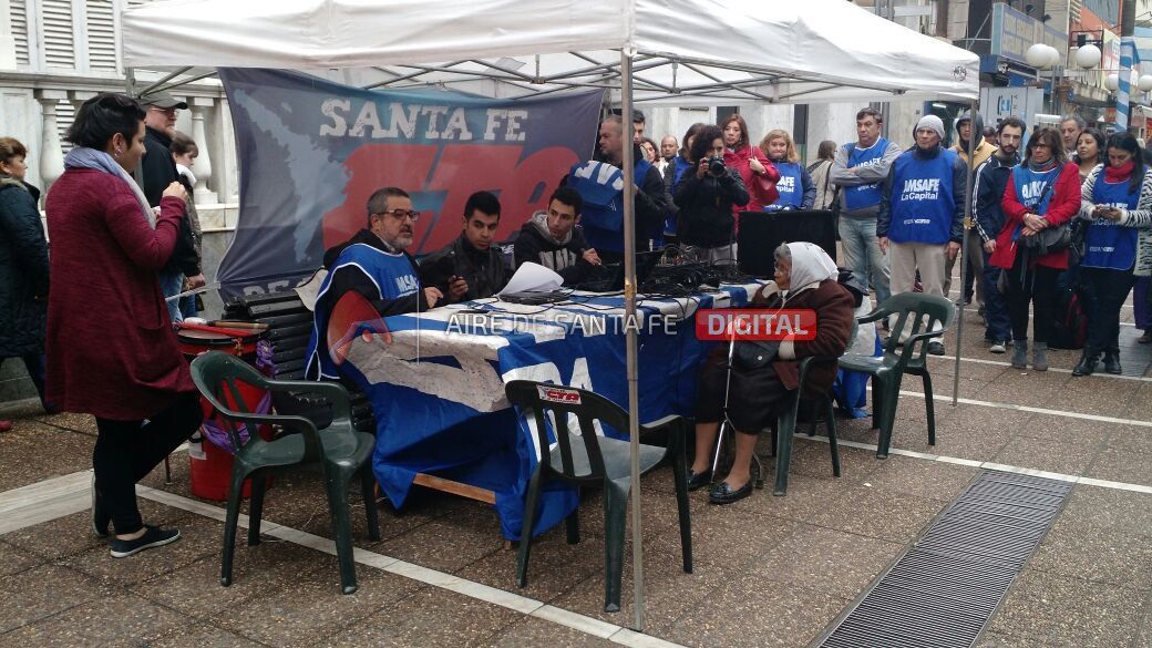 Radio abierta frente a ANSES