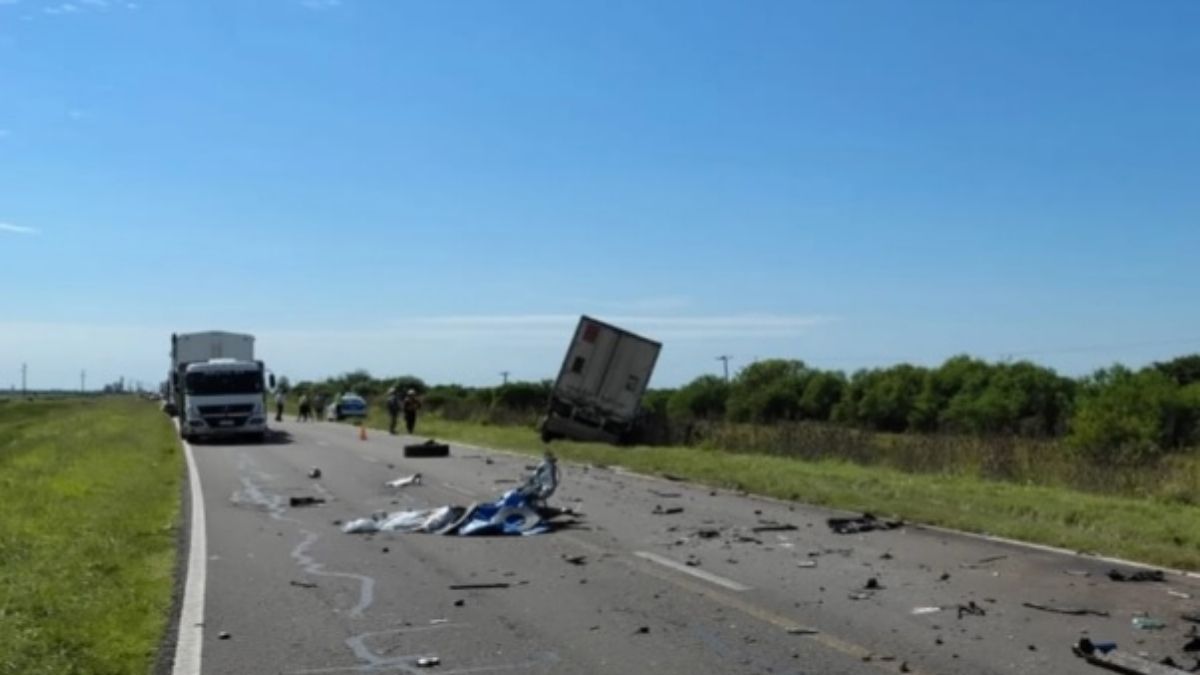 La nena que sobrevivió al accidente en Entre Ríos fue trasladada a Santa Fe y se encuentra en buen estado