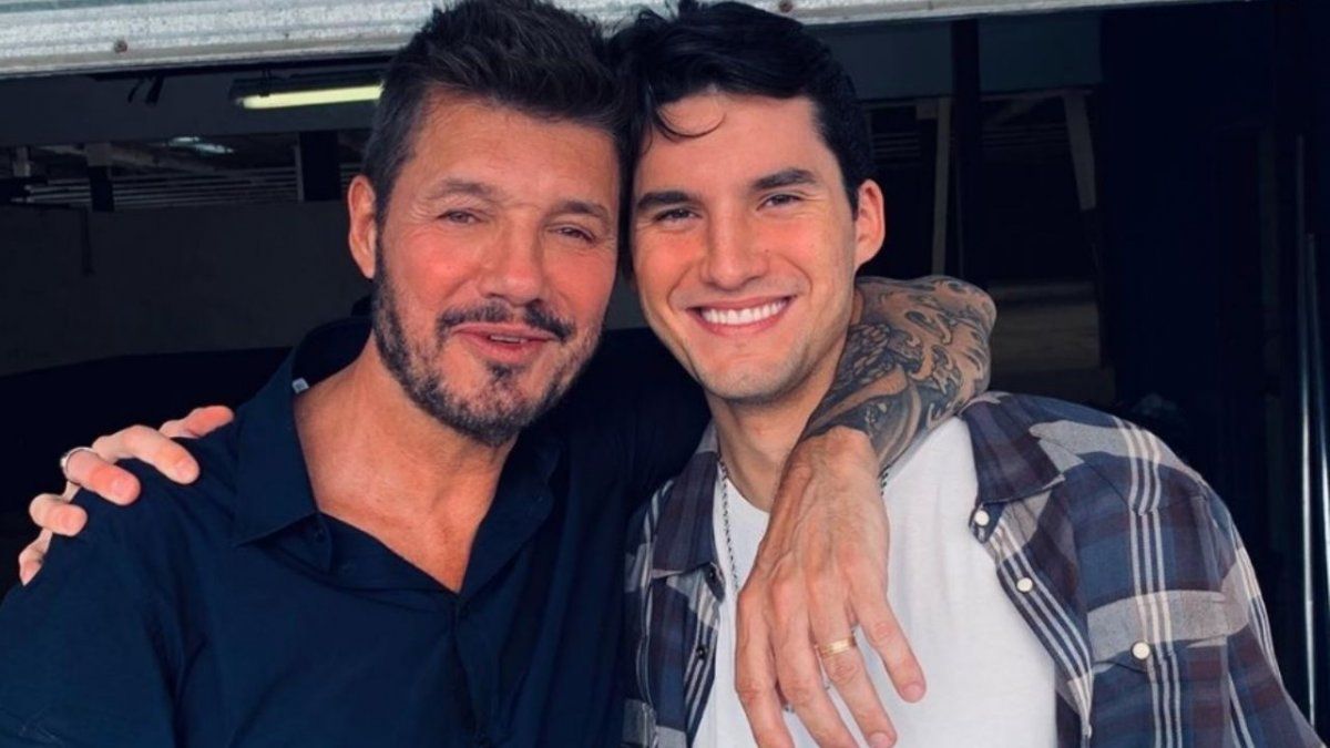 Francisco Tinelli se cruzó con su papá.&nbsp;