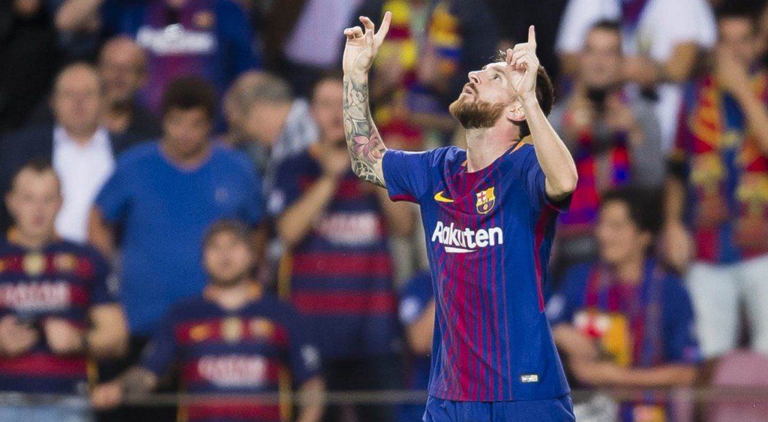Barcelona goleó a Juventus con dos goles de Messi