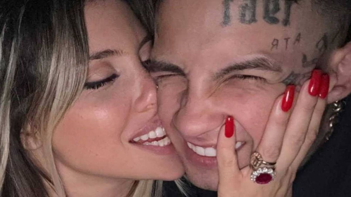 Wanda Nara y L-Gante