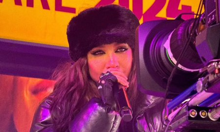 La nena de Argentina en Times Square: María Becerra la rompió en Nueva York La nena de Argentina en Times Square: María Becerra la rompió en Nueva York