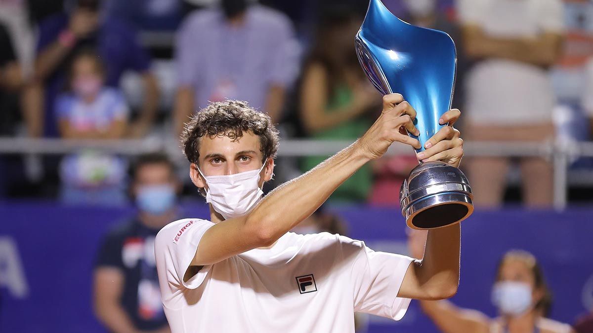 Cerúndolo marcó un hito en el tenis argentino