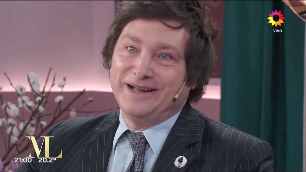 Javier Milei reveló el secreto de su frondoso peinado y sorprendió a Juana Viale