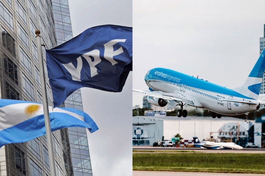 YPF y Aerol&iacute;neas Argentinas