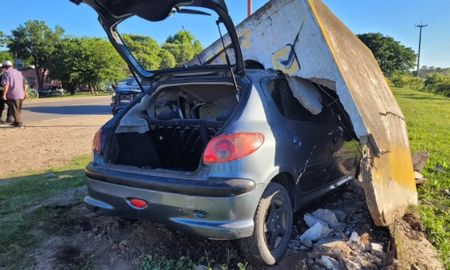 El hecho ocurrió en la intersección de Ruta 1 y avenida Presidente Perón. El hecho ocurrió en la intersección de Ruta 1 y avenida Presidente Perón.