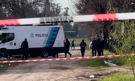 La zona de Villa Angélica, a metros de la Panamericana, donde hallaron el cuerpo. La zona de Villa Angélica, a metros de la Panamericana, donde hallaron el cuerpo.