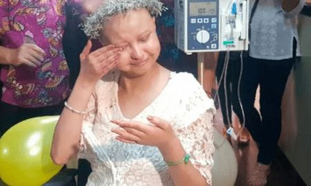 tiene leucemia, cumplio 15 anos y paulo londra la sorprendio con un saludo