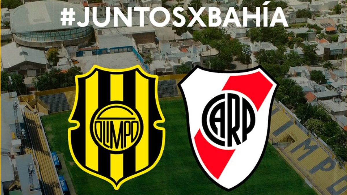 El gran gesto de River con Olimpo de Bahía Blanca, en medio de la crisis por las inundaciones
