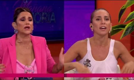 El cruce entre Cinthia Fernández y María Fernanda Callejón escaló de tal manera que la producción de La Mañana con Moria debió enviar el programa a un corte de emergencia. El cruce entre Cinthia Fernández y María Fernanda Callejón escaló de tal manera que la producción de La Mañana con Moria debió enviar el programa a un corte de emergencia.