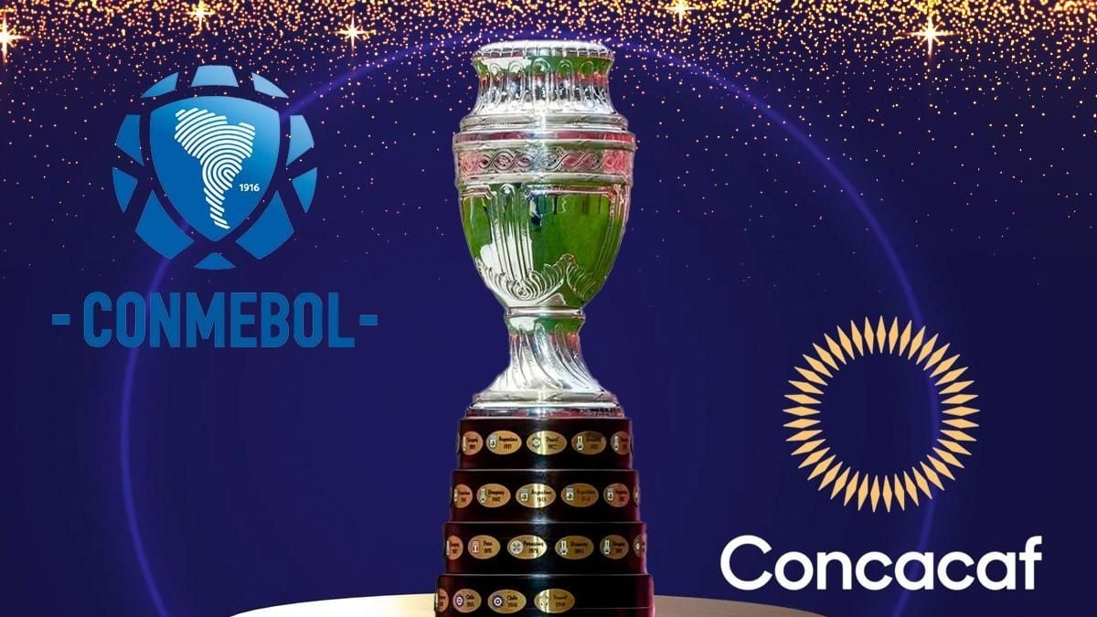 La Copa América será organizada por las dos confederaciones e incluirá a las 10 selecciones de Conmebol y a los seis mejores equipos de Concacaf, en calidad de invitados.
