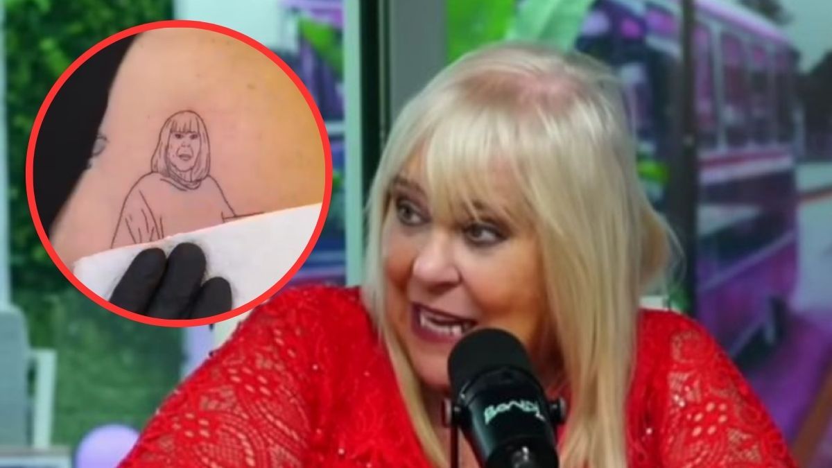 El tatuaje desató una ola de comentarios y volvió tendencia el nombre de Laura Ubfal en redes.