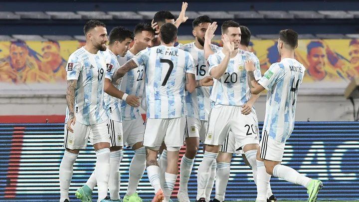 La Selección Argentina, campeona de la Copa América 2021.