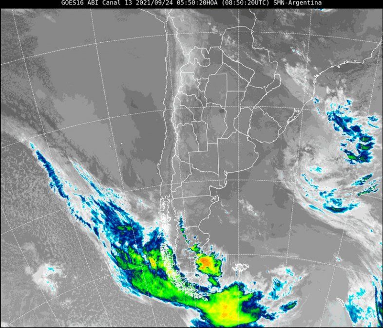 Imagen satelital.