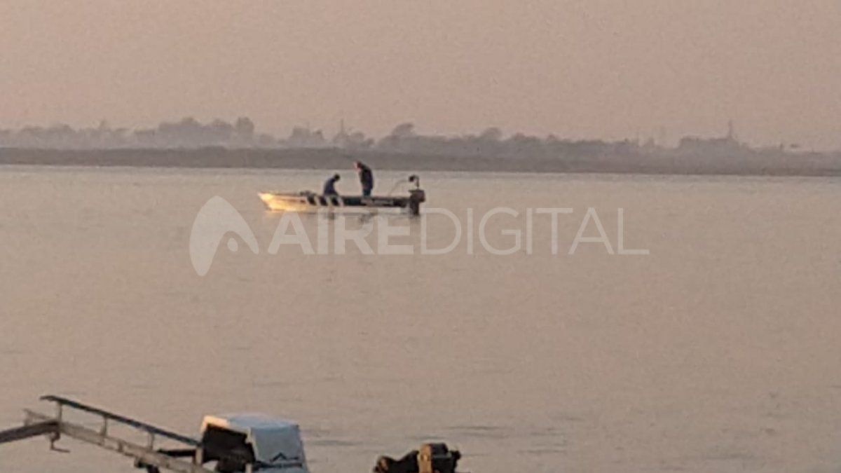 Este martes retomaron la búsqueda de los dos desaparecidos que intentaron cruzar la Setúbal caminando.&nbsp;