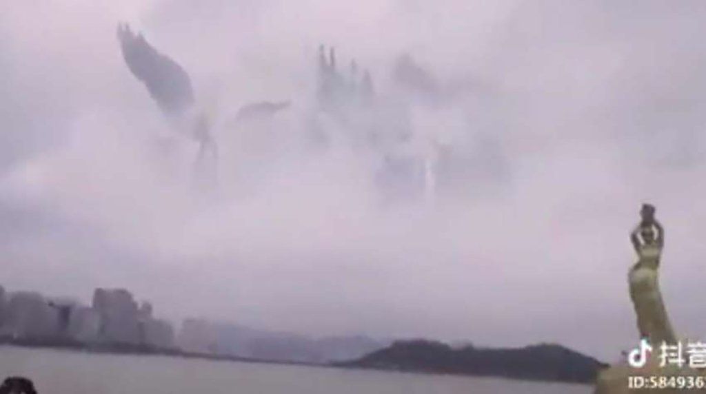 Decenas de personas avistaron “angeles y un reino celestial” en China