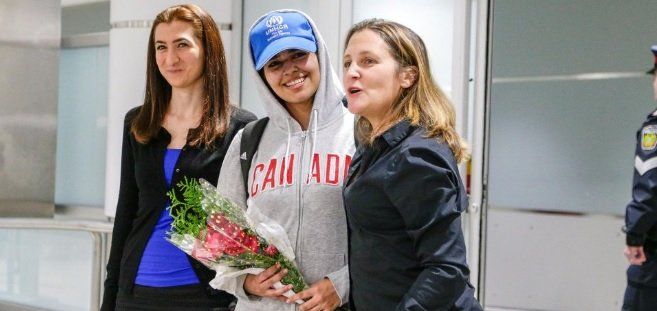 La joven que escapó de Arabia Saudita llegó a Canadá tras recibir asilo