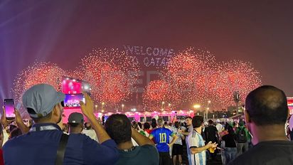 Se inauguró el fan festival de Qatar 2022 y el equipo de AIRE mostró cómo es por dentro el espacio oficial de FIFA