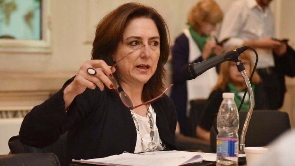 Analía Aucía. Abogada, docente e investigadora de la Universidad Nacional de Rosario. Integrante del Comité de América Latina y el Caribe para la Defensa de los Derechos de las Mujeres (CLADEM) Analía Aucía. Abogada, docente e investigadora de la Universidad Nacional de Rosario. Integrante del Comité de América Latina y el Caribe para la Defensa de los Derechos de las Mujeres (CLADEM)