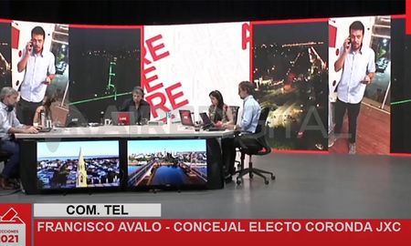 El candidato habló por AIRE y aseguró su víctoria. El candidato habló por AIRE y aseguró su víctoria.