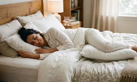 Dormir con una almohada entre las piernas se volvió una práctica recomendada para mejorar la alineación de la cadera, la espalda y las piernas durante el descanso.