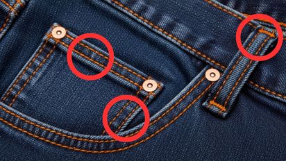 Pocos lo saben: por qué las costuras de los jeans son de color naranja