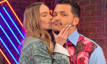 El artista mexicano Gildo Medina realizó una pintura basada en Christian Nodal y Belinda. Los detalles. El artista mexicano Gildo Medina realizó una pintura basada en Christian Nodal y Belinda. Los detalles.