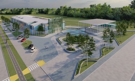 El nuevo edificio de la Escuela N° 481 Esteban Echeverría estará ubicado en el norte de la ciudad. El nuevo edificio de la Escuela N° 481 Esteban Echeverría estará ubicado en el norte de la ciudad.