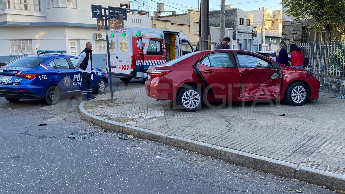 El accidente sucedió en una esquina por demás de transitada en horas de la mañana.&nbsp;