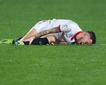 Lucas Ocampos estará de baja entre cuatro y seis semanas de baja por la lesión que sufrió en el partido entre Sevilla y Getafe por LaLiga de España.