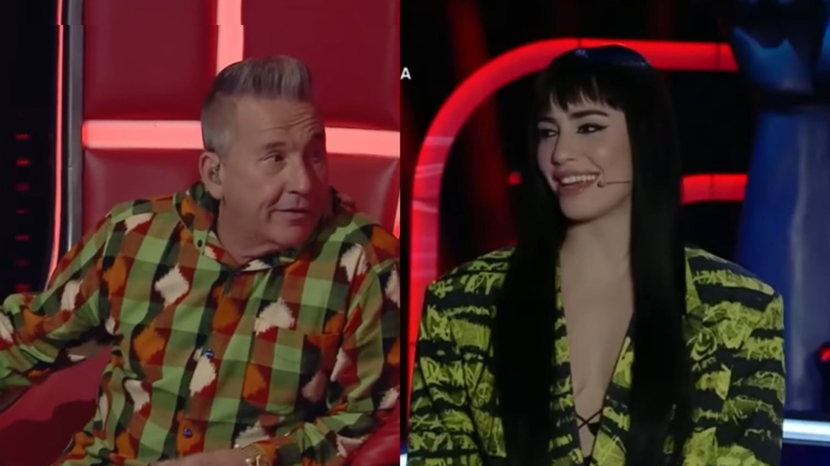 Ricardo Montaner cuestionó a Lali Espósito en La Voz Argentina.
