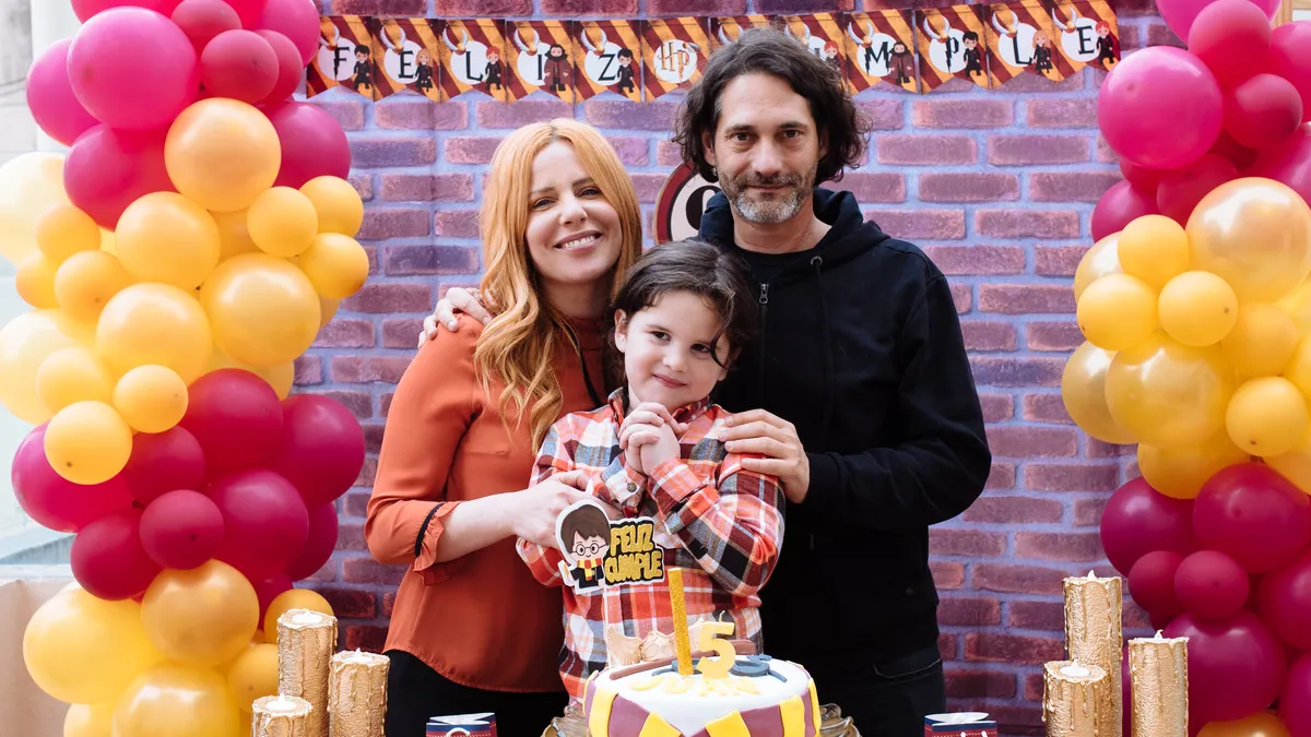 El hijo de Agustina Kämpfer cumplió años y así lo festejaron