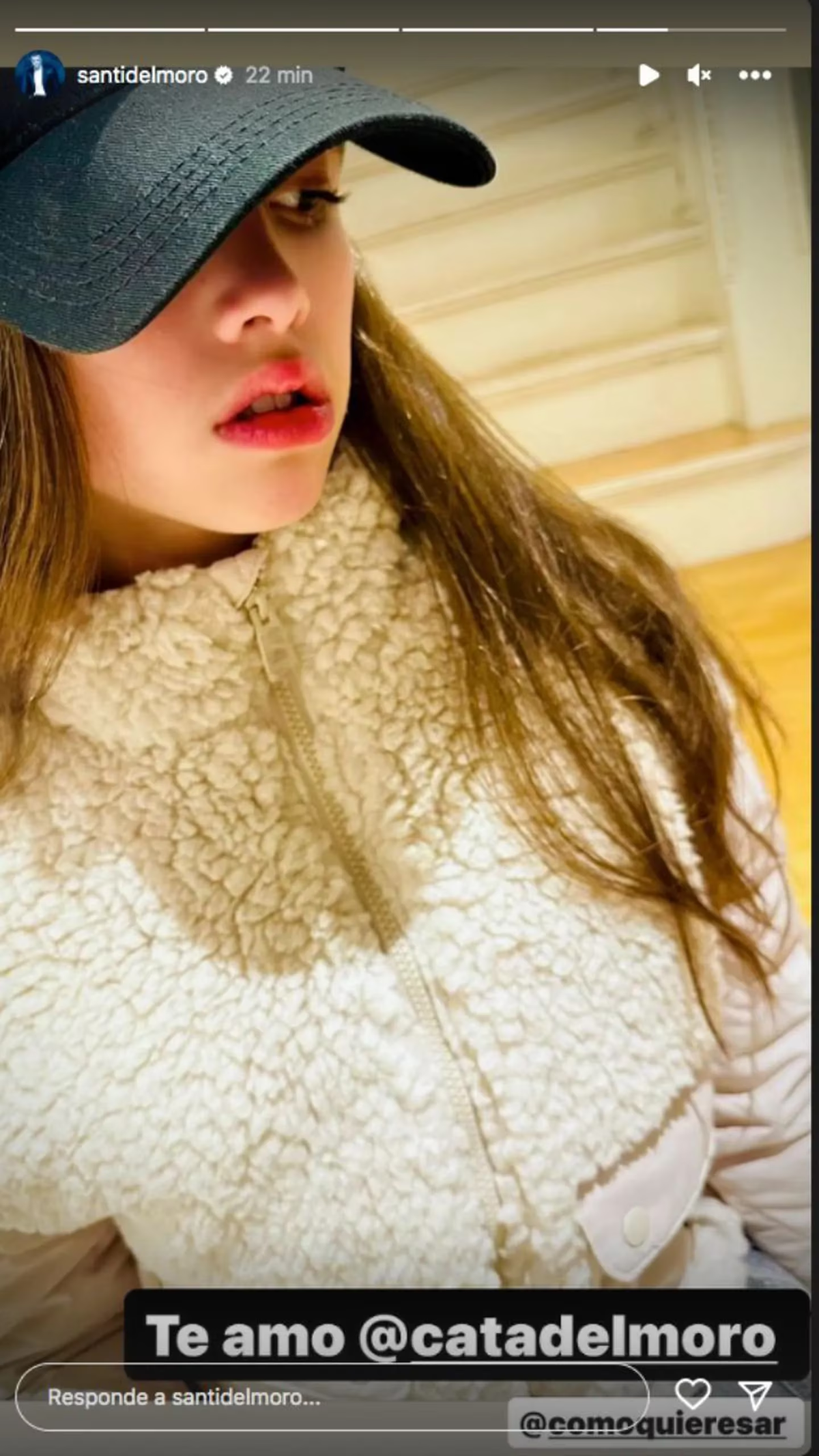 Santiago del Moro compartió una foto de su hija con un tierno mensaje para ella. Santiago del Moro compartió una foto de su hija con un tierno mensaje para ella.