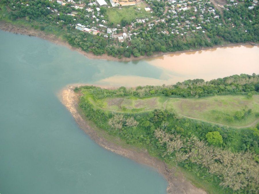 El río Paraguay está tres metros por debajo del nivel normal para esta época del año.