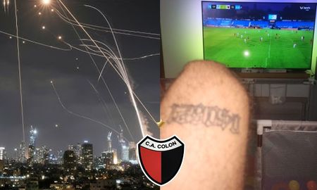 El hincha de Colón que miró el partido en plena guerra entre Israel e Irán: Esquivando misiles El hincha de Colón que miró el partido en plena guerra entre Israel e Irán: Esquivando misiles