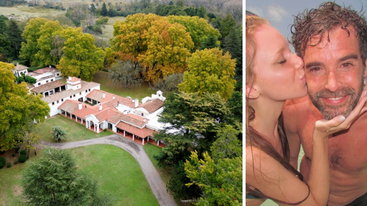 La estancia donde se casarán Nicolás Cabré y Rocío Pardo.