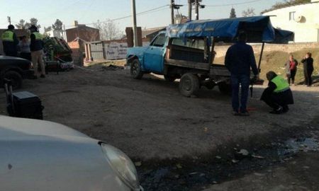 Atropellaron a un bebé en un accidente familiar. Atropellaron a un bebé en un accidente familiar.