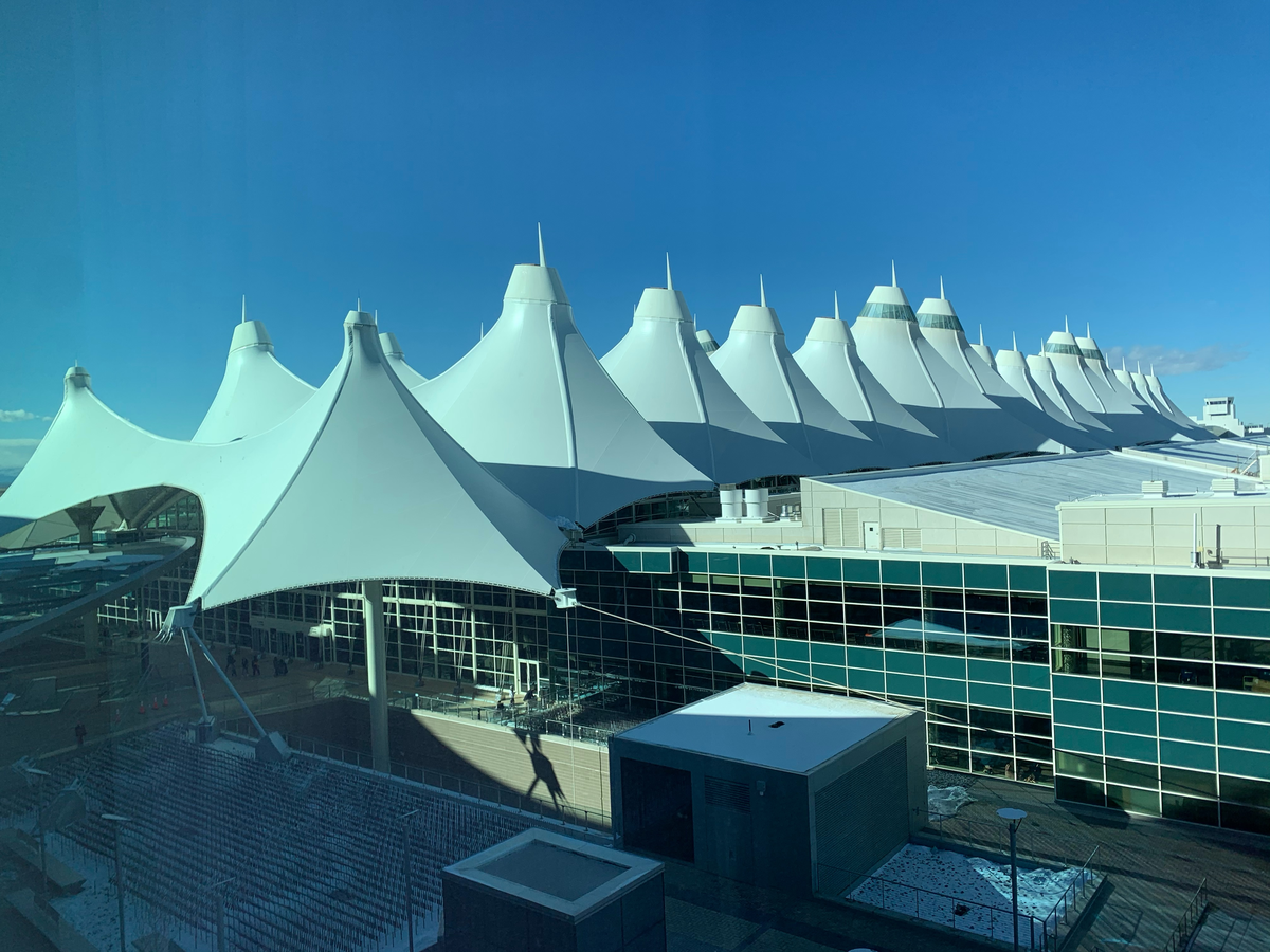Aeropuerto Internacional de Denver, Colorado, Estados Unidos.