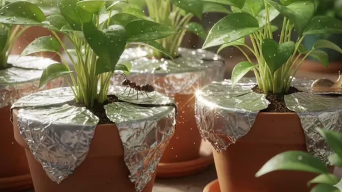 Muchos jardineros usan este truco casero para conservar la humedad