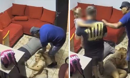 El robo ocurrió en una concesionaria de González Catán y quedó registrado por cámaras de seguridad. El robo ocurrió en una concesionaria de González Catán y quedó registrado por cámaras de seguridad.